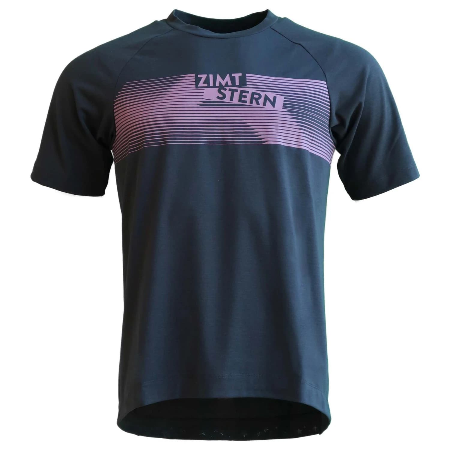 Мъжка фланелка с къс ръкав за колоездене Zimtstern Spunz Shirt S/S Cycling jersey - Dark Navy