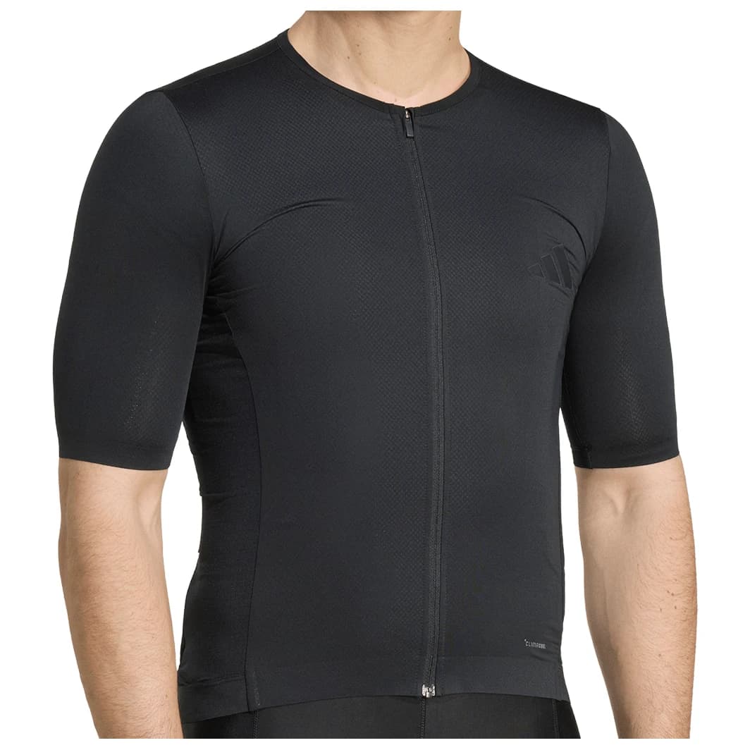 Мъжка фланелка с къс ръкав за колоездене adidas Tempo Jersey Cycling jersey - Black