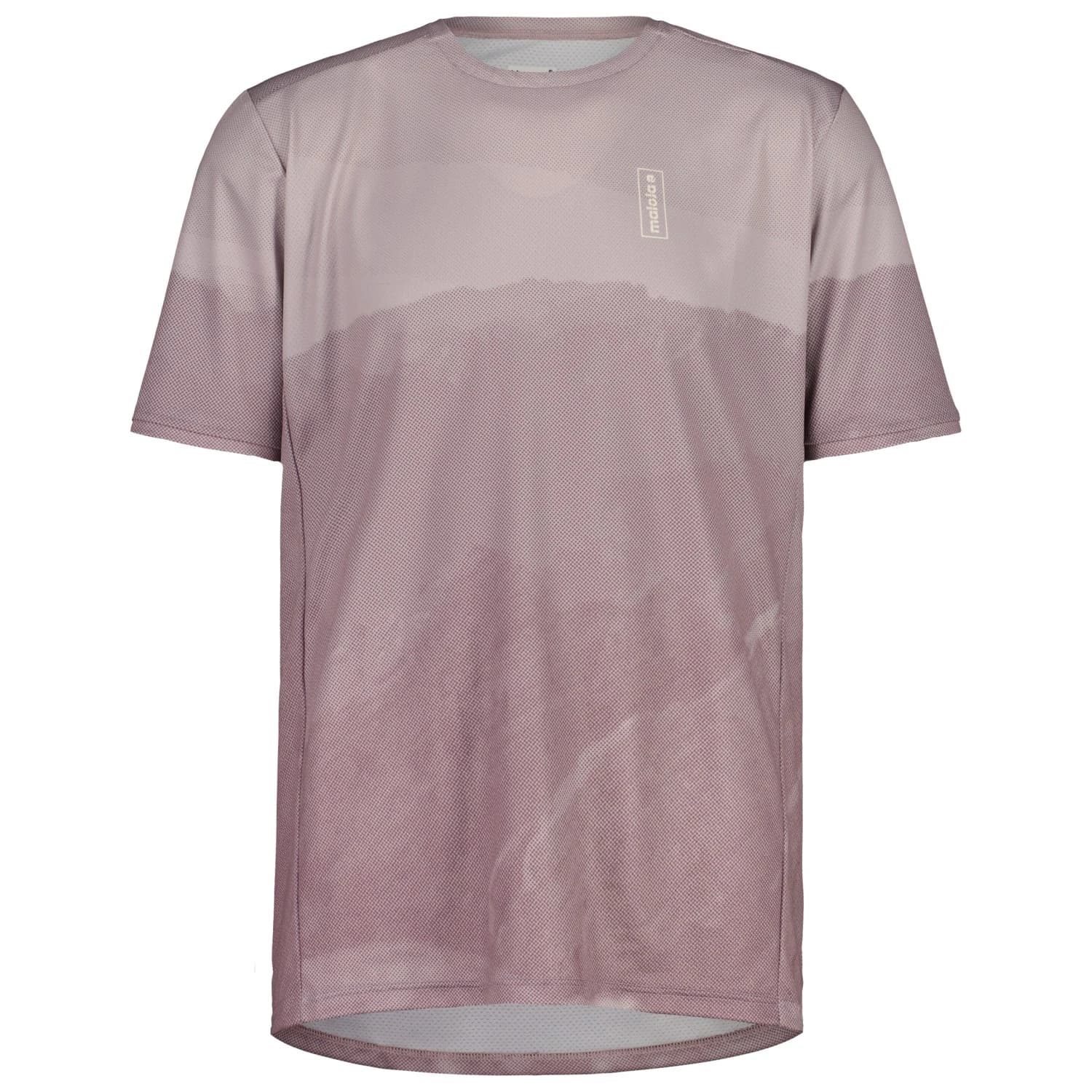 Мъжка фланелка с къс ръкав за колоездене Maloja AntonioM. Multi Cycling jersey - Stormy Lilac