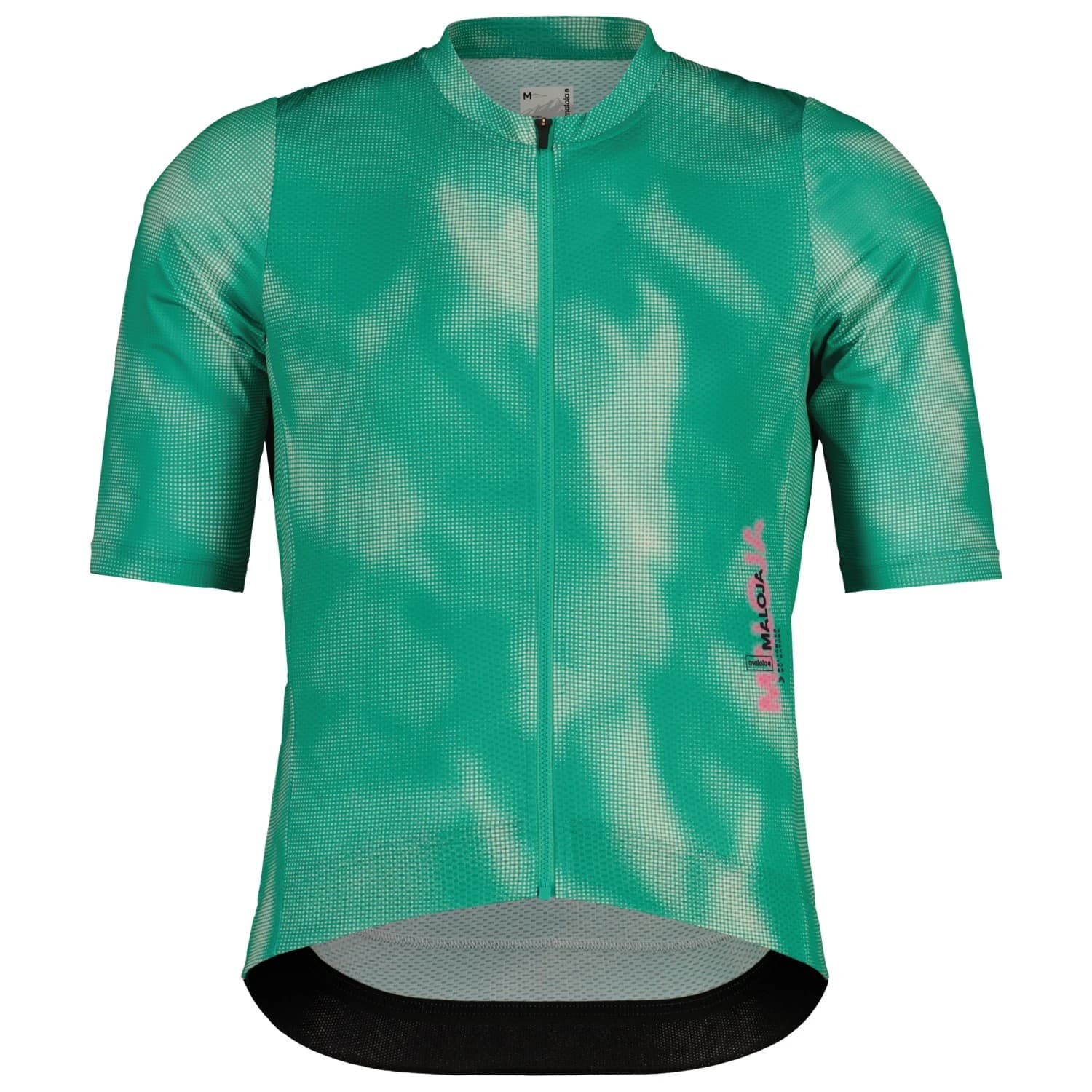 Мъжка фланелка с къс ръкав за колоездене Maloja GosingM. Cycling jersey - Polar Light Papermountains