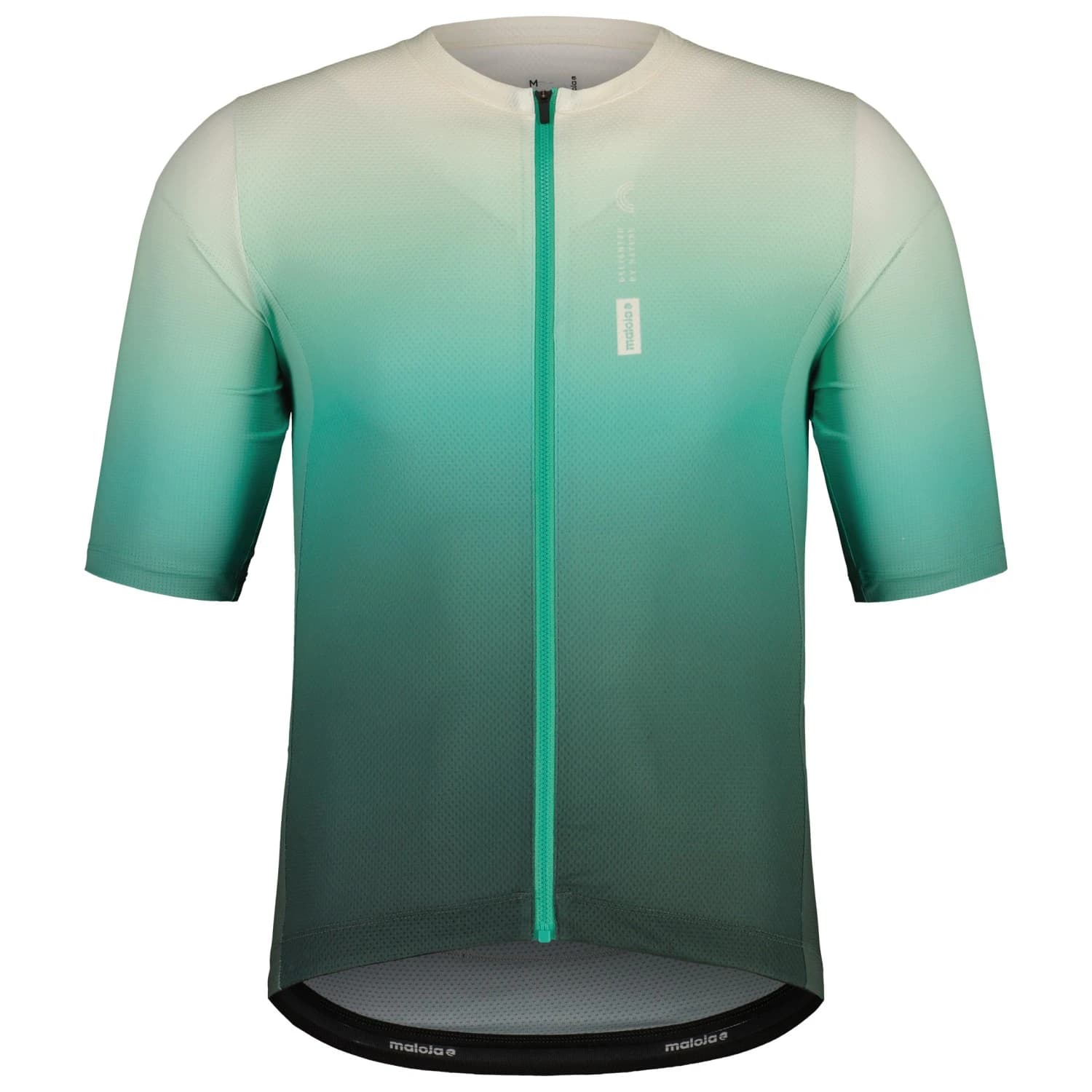 Мъжка фланелка с къс ръкав за колоездене Maloja MahlamM. Cycling jersey - Polar Light