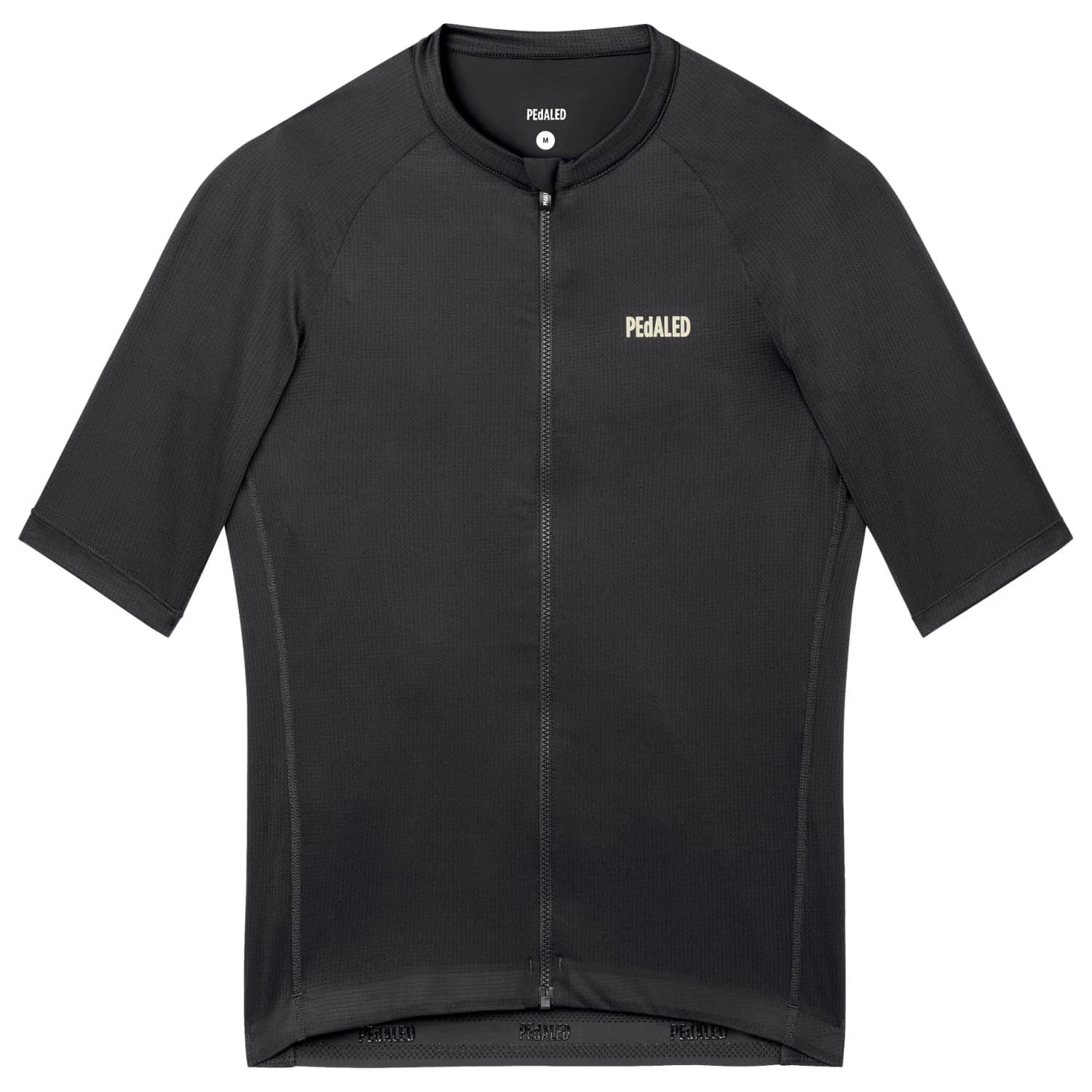 Мъжка фланелка с къс ръкав за колоездене Pedaled Element Mesh Jersey Cycling jersey - Black