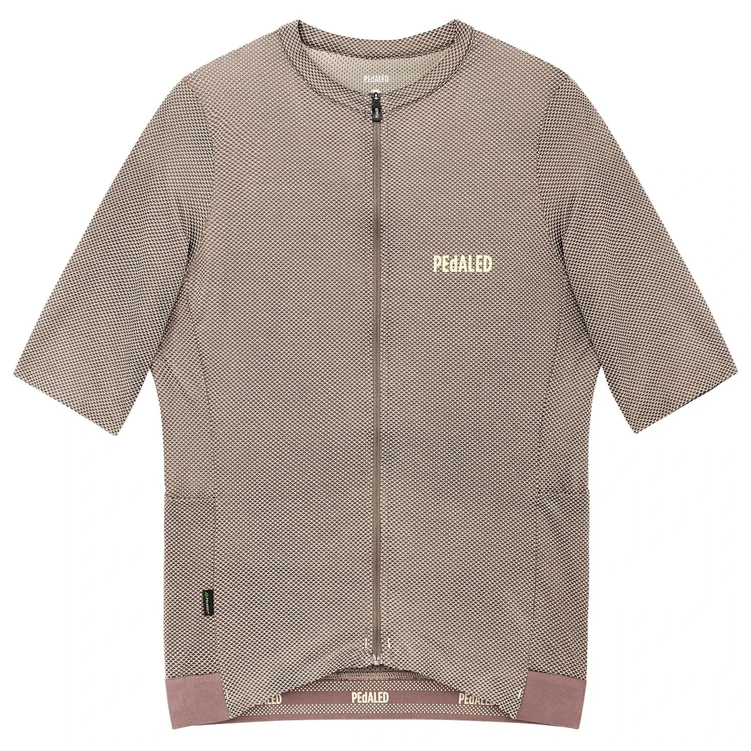Мъжка фланелка с къс ръкав за колоездене Pedaled Odyssey Delta Jersey Cycling jersey - Grey