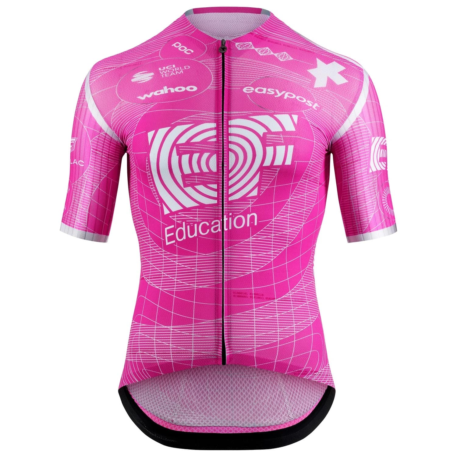 Мъжка фланелка с къс ръкав за колоездене ASSOS Equipe Jersey S11 EF We Ride In Peace Cycling jersey - EF Design