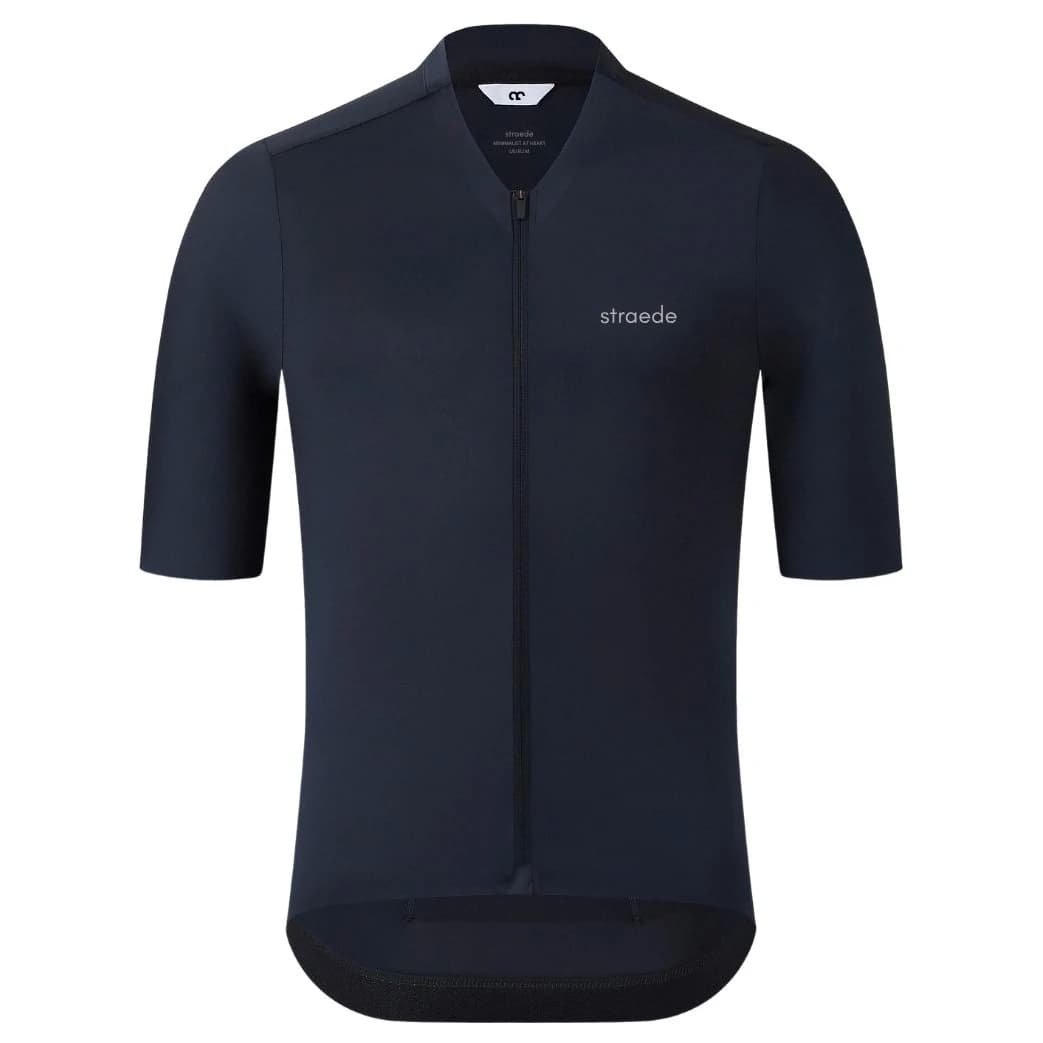 Фланелка с къс ръкав за колоездене straede Aerlig Jersey Cycling jersey - Ocean