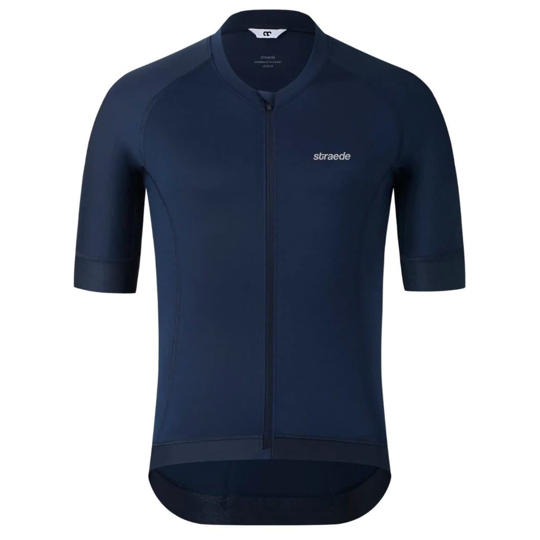 Фланелка с къс ръкав за колоездене straede Aerlig Pro Jersey Cycling jersey - Midnight Blue