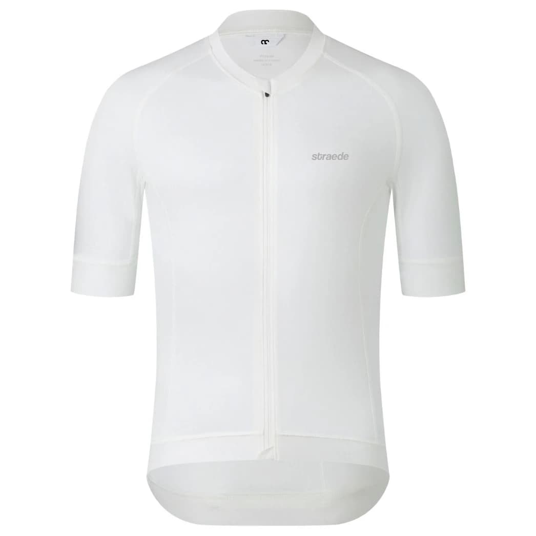 Фланелка с къс ръкав за колоездене straede Aerlig Pro Jersey Cycling jersey - Natural White