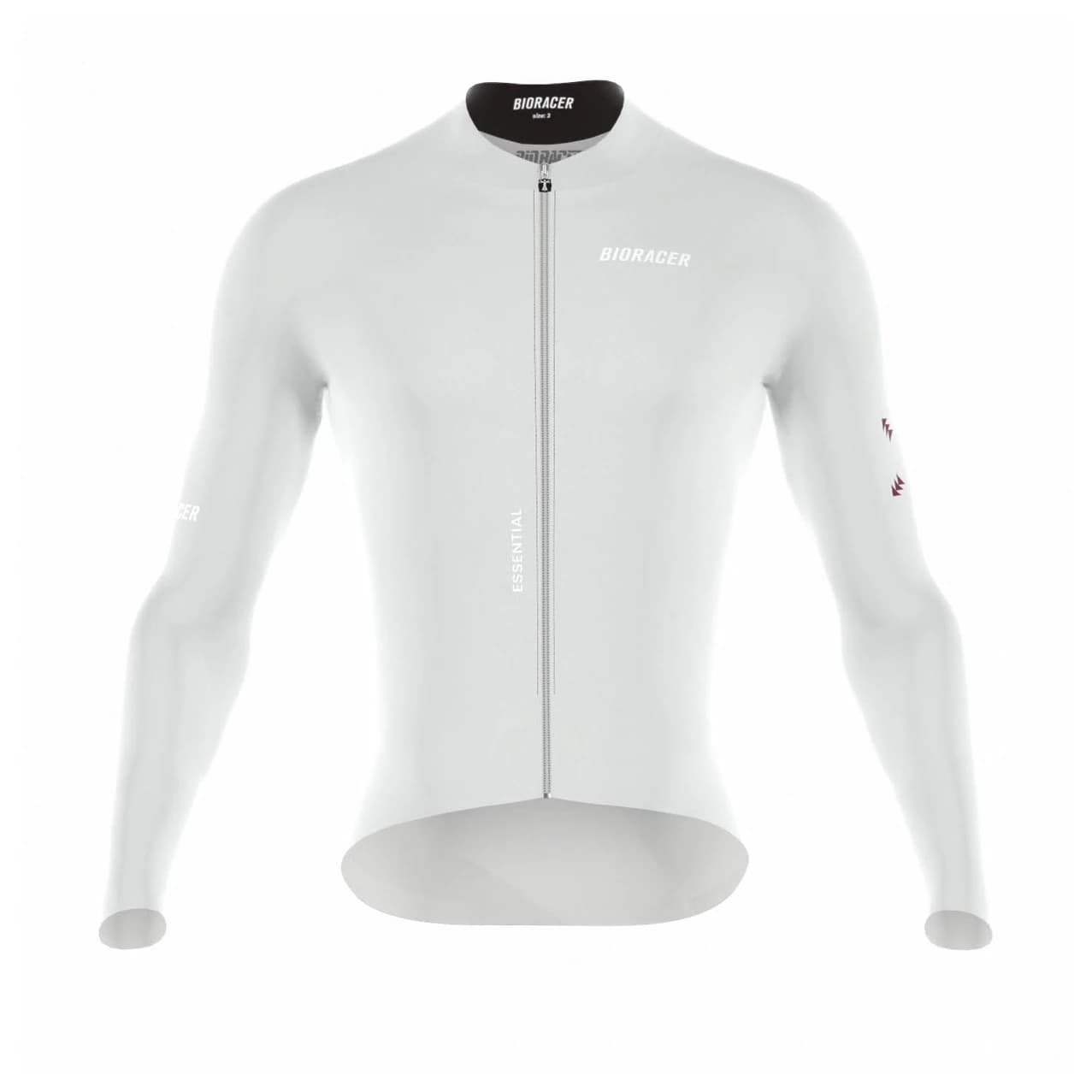 Мъжка фланелка с дълъг ръкав за колоездене Bioracer Epic Long Sleeve Jersey Cycling jersey - Cool Grey
