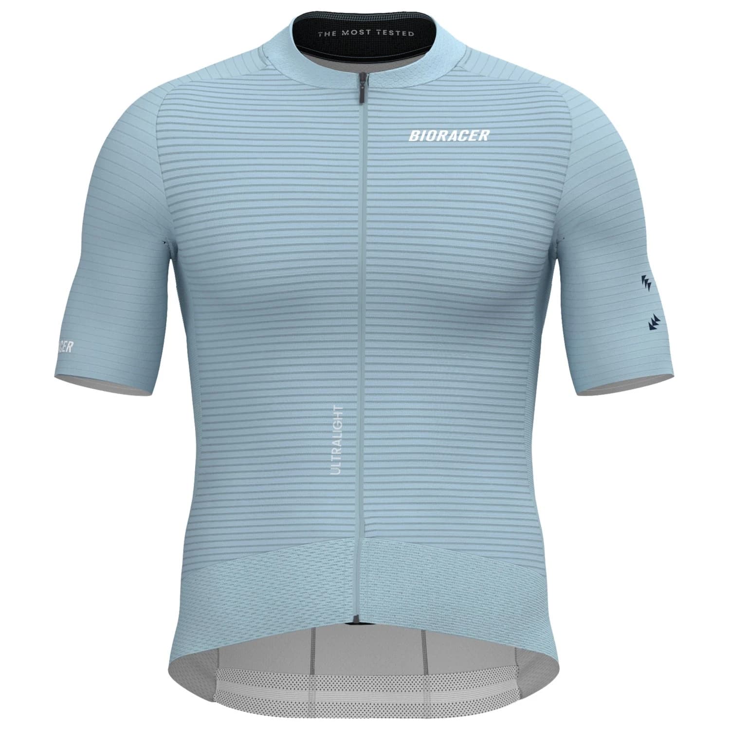 Мъжка фланелка с къс ръкав за колоездене Bioracer Epic Ultralight Jersey Cycling jersey - Icy Blue