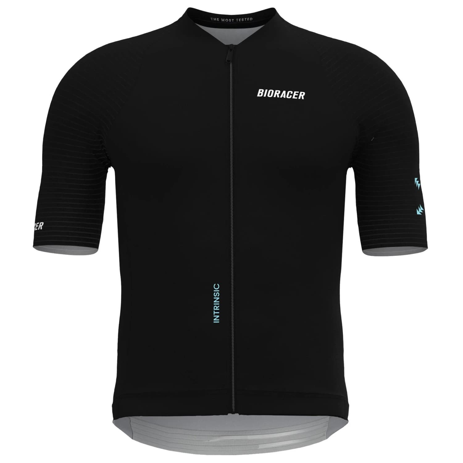 Мъжка фланелка с къс ръкав за колоездене Bioracer Icon Jersey Cycling jersey - Eclipse Black