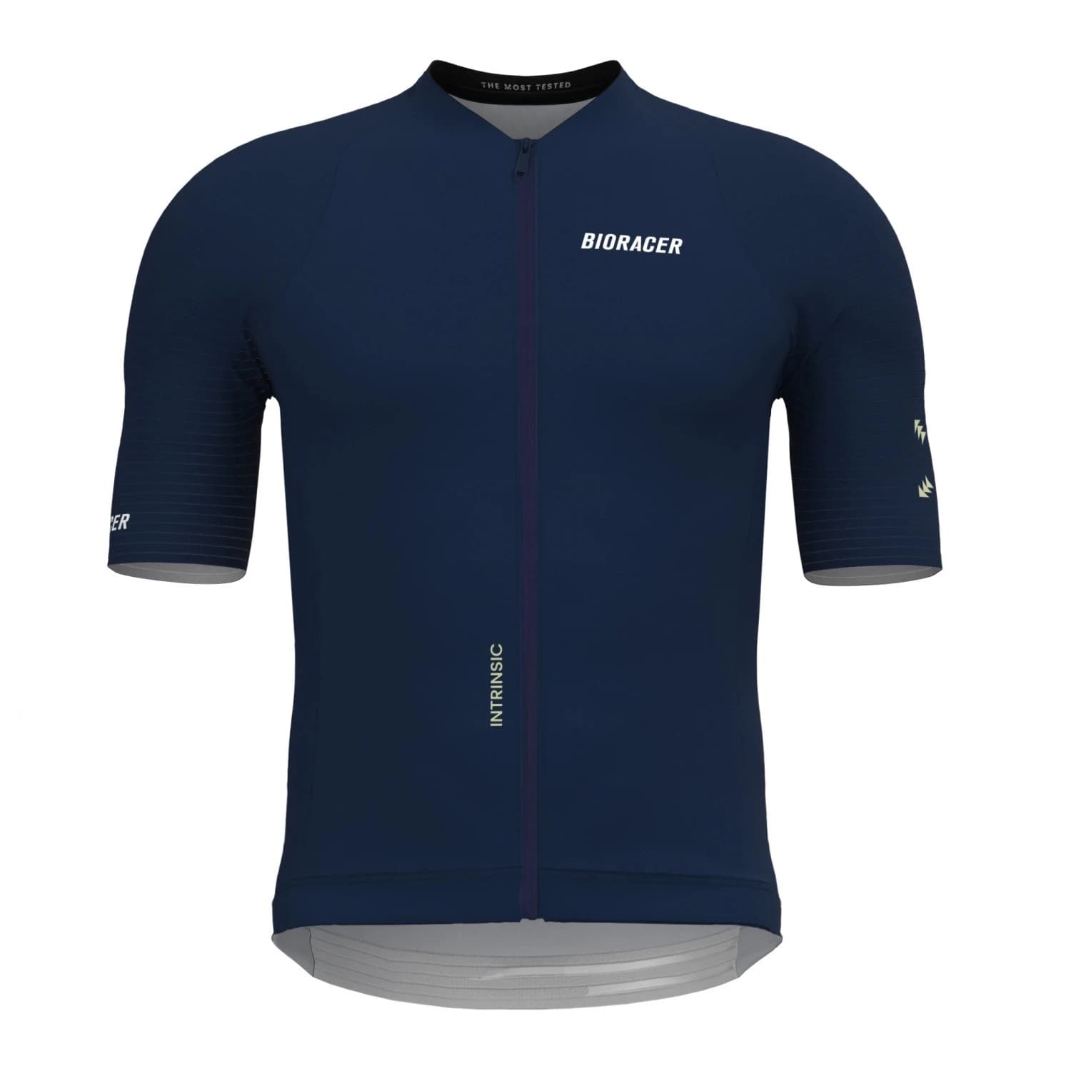 Мъжка фланелка с къс ръкав за колоездене Bioracer Icon Jersey Cycling jersey - Misty Nautica