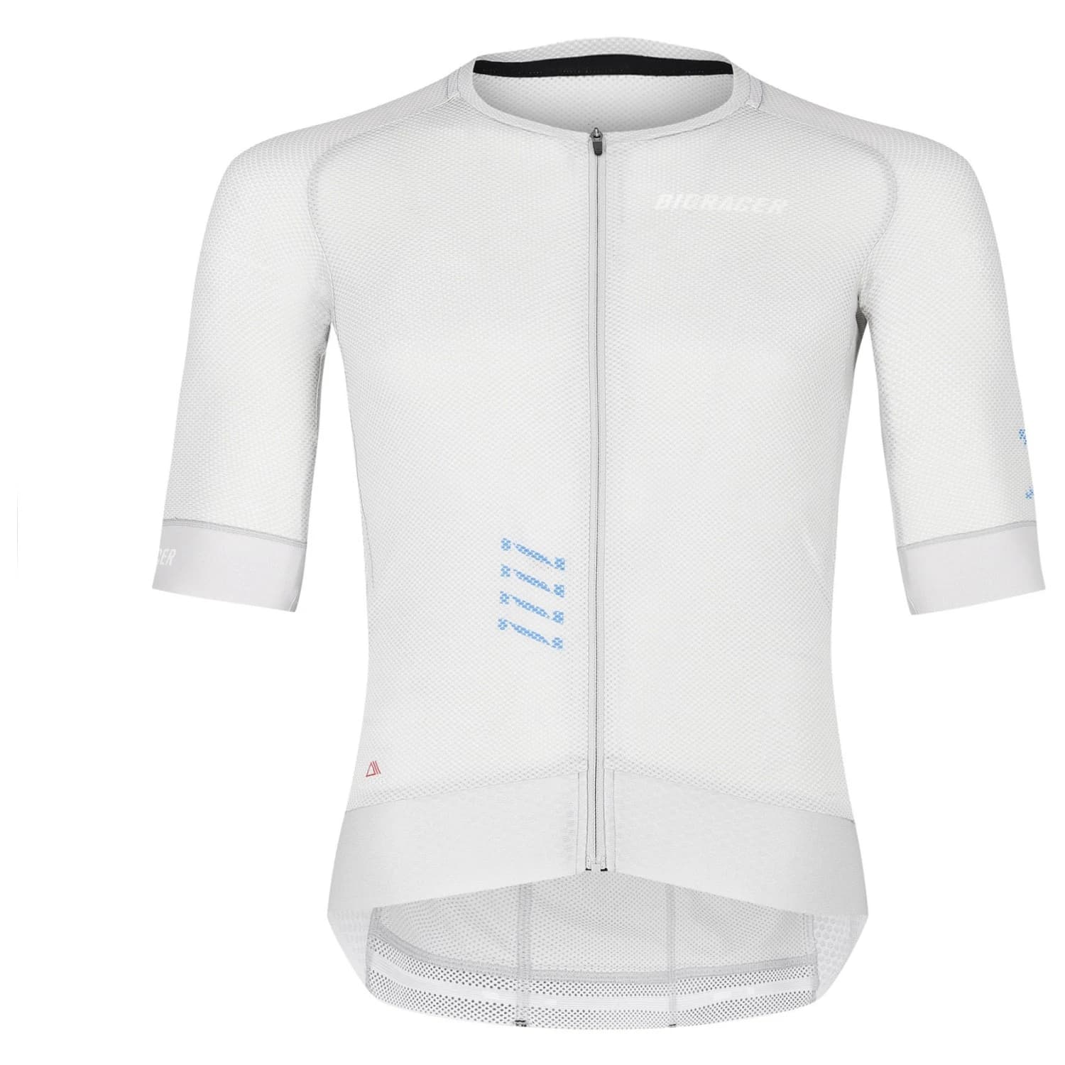 Мъжка фланелка с къс ръкав за колоездене Bioracer Speedwear Cooling Jersey Cycling jersey - Cool Grey