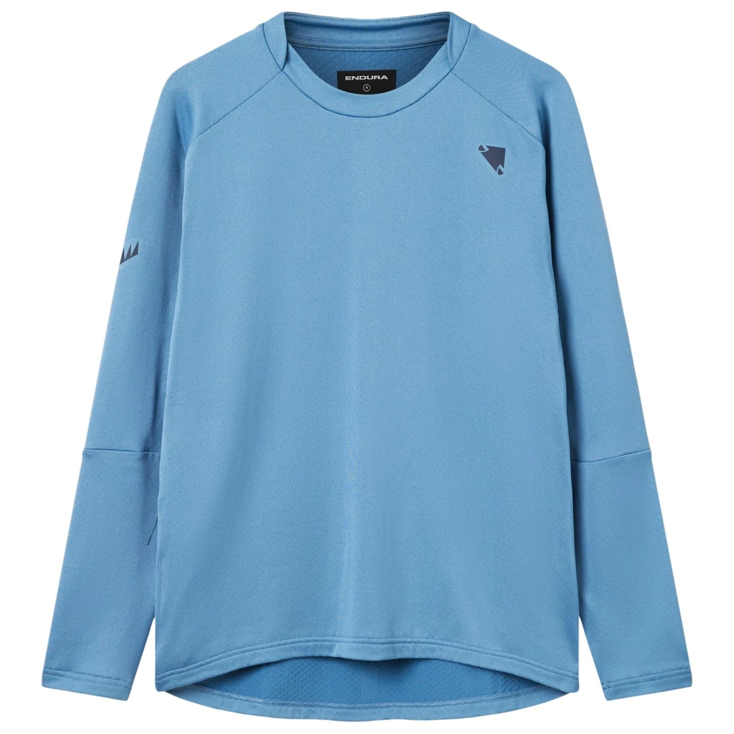 Фланелка с дълъг ръкав за колоездене Endura Alltrack Roam Fleece Cycling jersey - Storm Blue