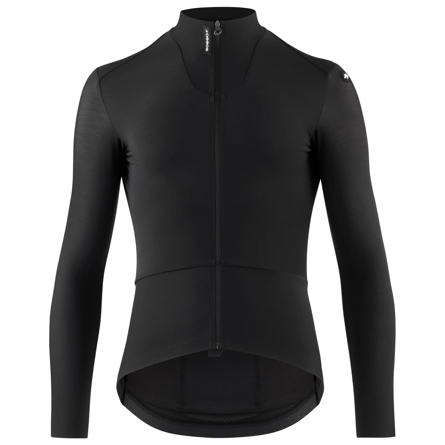 Мъжка фланелка с дълъг ръкав за колоездене ASSOS Equipe R Spring Fall Jersey S11 Cycling jersey - Black Series