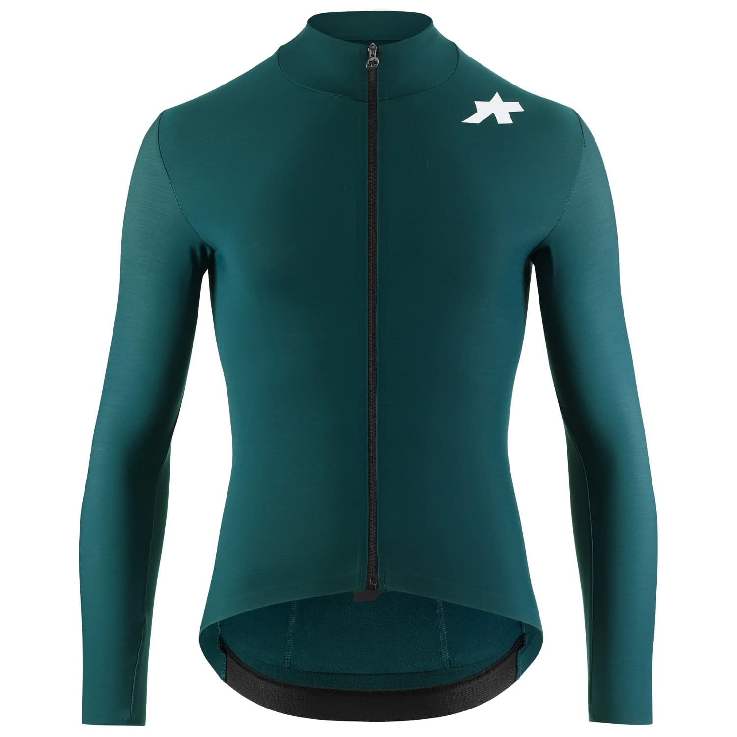 Мъжка фланелка с дълъг ръкав за колоездене ASSOS Mille GT Spring Fall Jersey S11 Cycling jersey - Deep Petrol