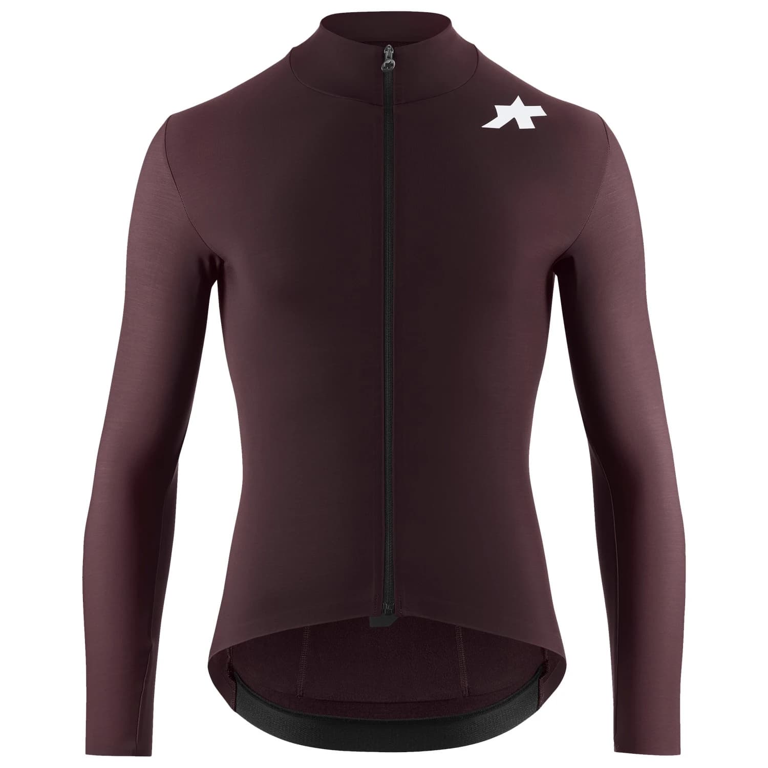 Мъжка фланелка с дълъг ръкав за колоездене ASSOS Mille GT Spring Fall Jersey S11 Cycling jersey - Mulberry Brown