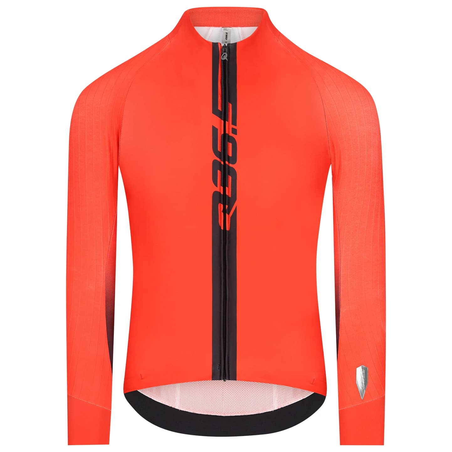 Фланелка с дълъг ръкав за колоездене Q36.5 Gregarius Hybrid Racing Car L/S Jersey Cycling jersey - Red