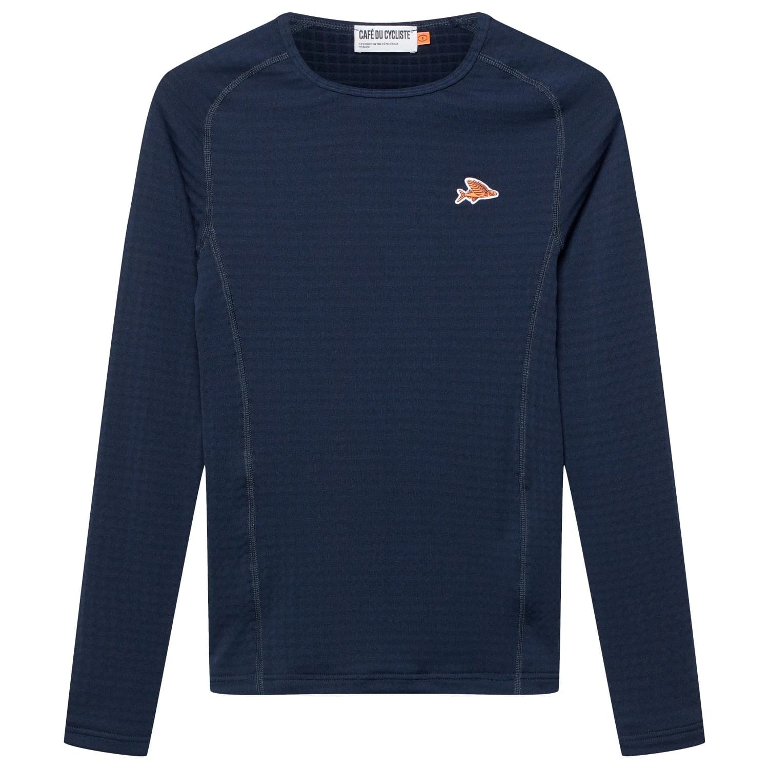 Мъжки потник за колоездене CAFÉ DU CYCLISTE Coline Cycling singlet - Navy