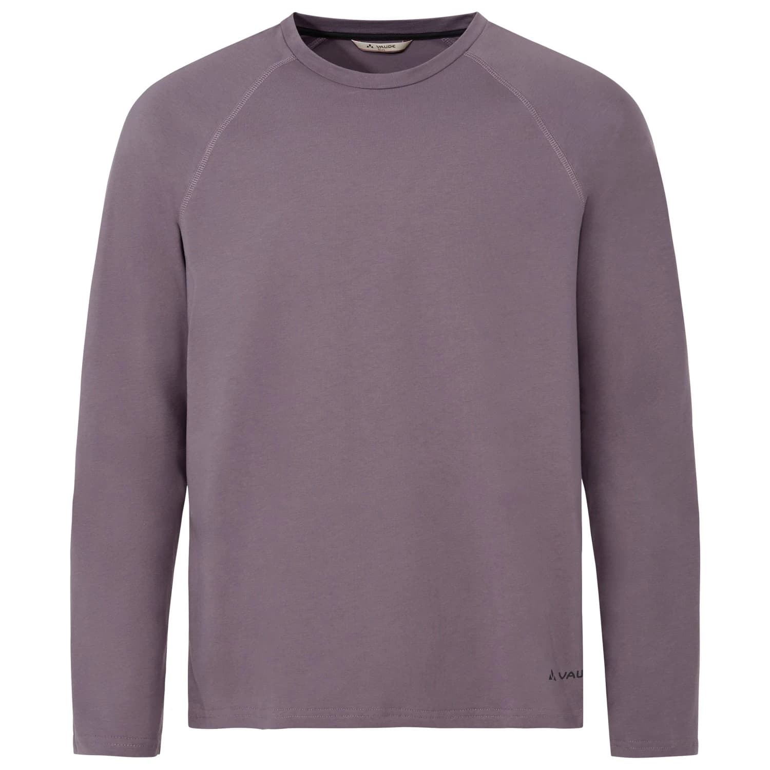 Мъжка фланелка с дълъг ръкав за колоездене Vaude Cyclist L/S T-Shirt Cycling jersey - Purple Ash