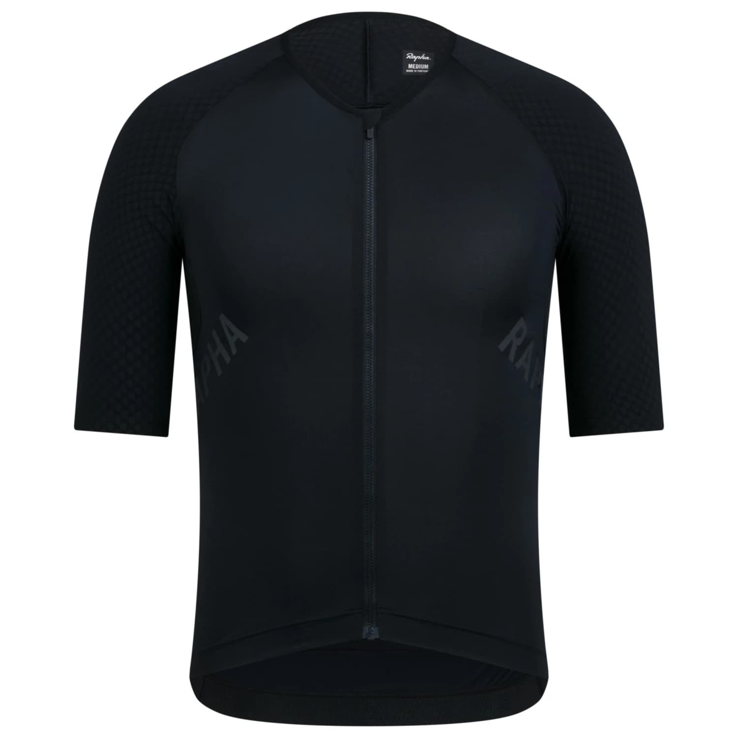 Мъжка фланелка с къс ръкав за колоездене Rapha Pro Team Aero Jersey Cycling jersey - Black / Grey