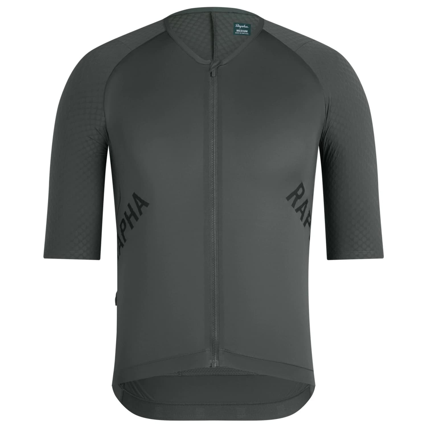 Мъжка фланелка с къс ръкав за колоездене Rapha Pro Team Aero Jersey Cycling jersey - Onyx / White
