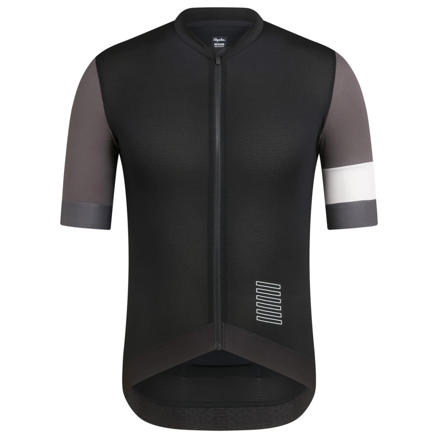 Мъжка фланелка с къс ръкав за колоездене Rapha Pro Team Training Jersey Cycling jersey - Black / Carbon Grey