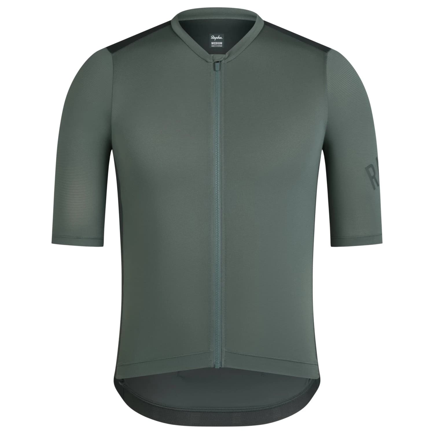 Мъжка фланелка с къс ръкав за колоездене Rapha Pro Team Training Jersey Cycling jersey - Eucalyptus / Onyx