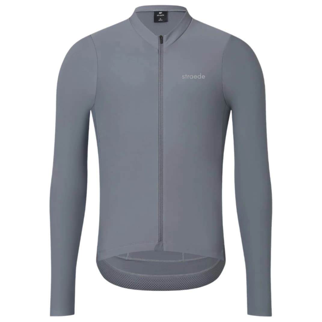 Фланелка с дълъг ръкав за колоездене straede Aerlig Thermal Longsleeve Cycling jersey - Dusk