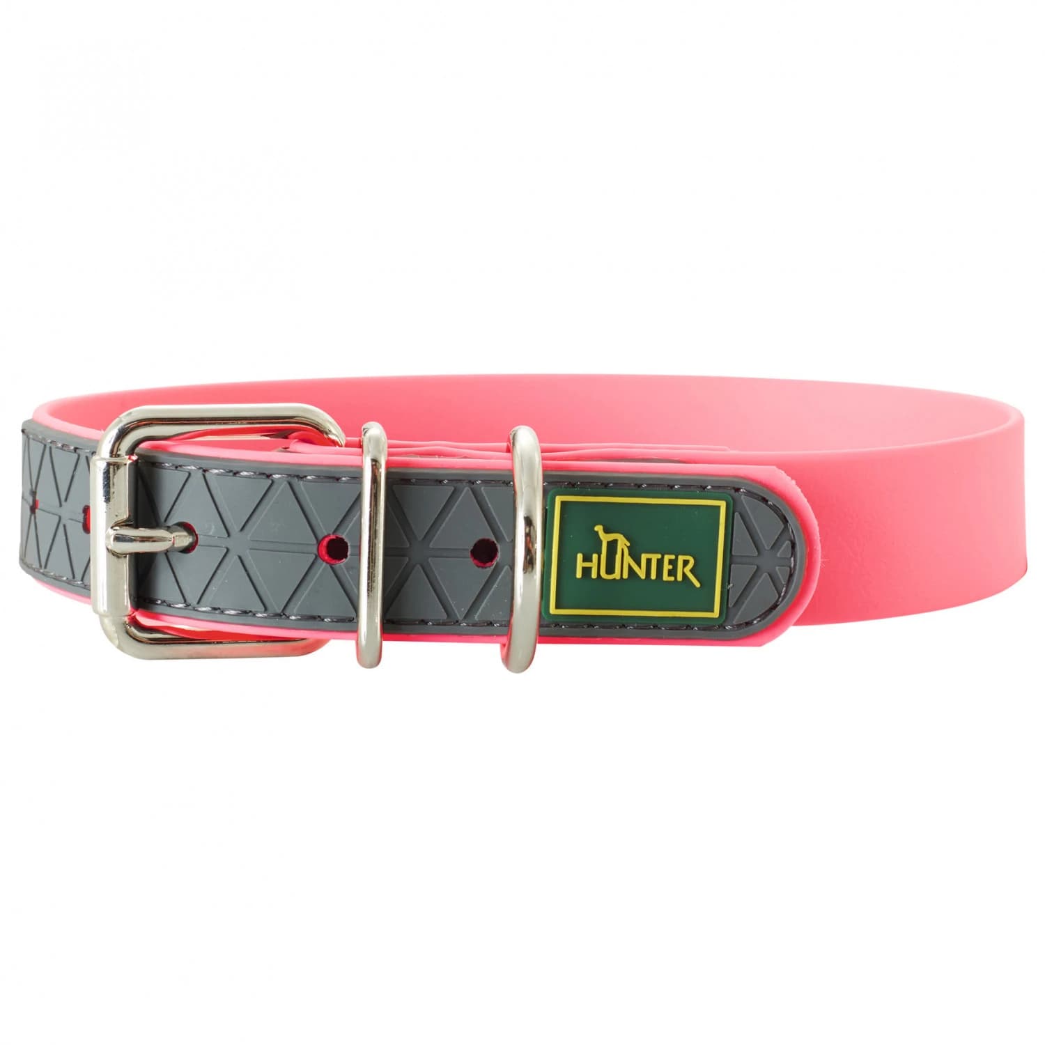 Нашийник за куче Hunter Collar Convenience Dog collar - Neon Pink