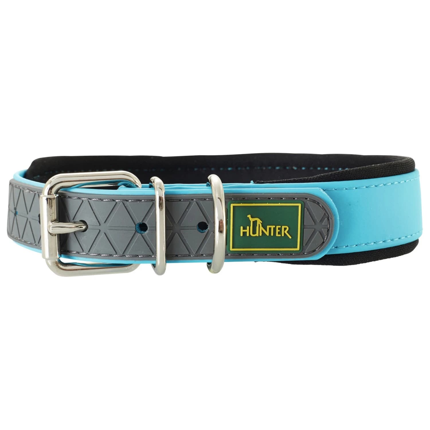 Нашийник за куче Hunter Collar Convenience Comfort Dog collar - Turquoise