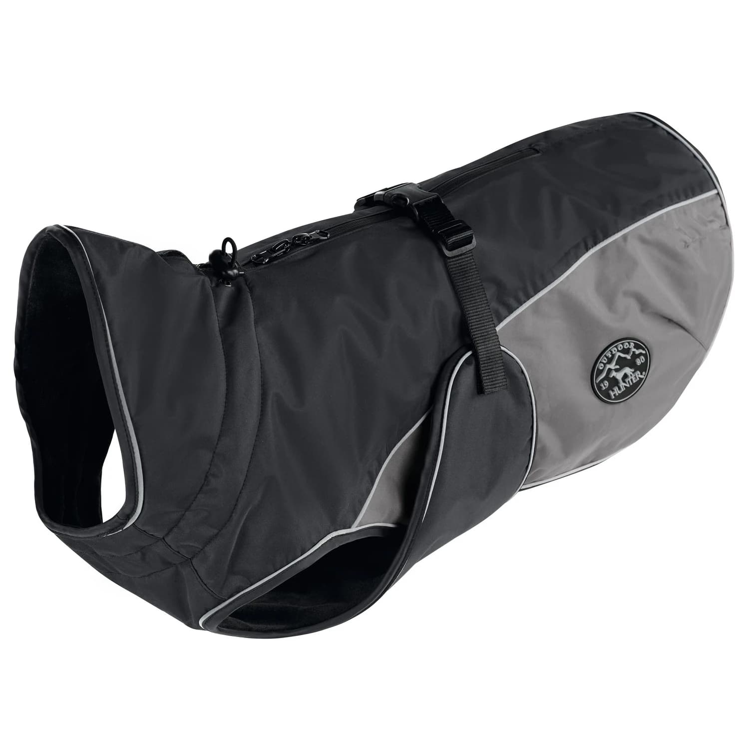 Яке за куче Hunter Coat Uppsala Cozy Dog coat - Anthrazit / Grau