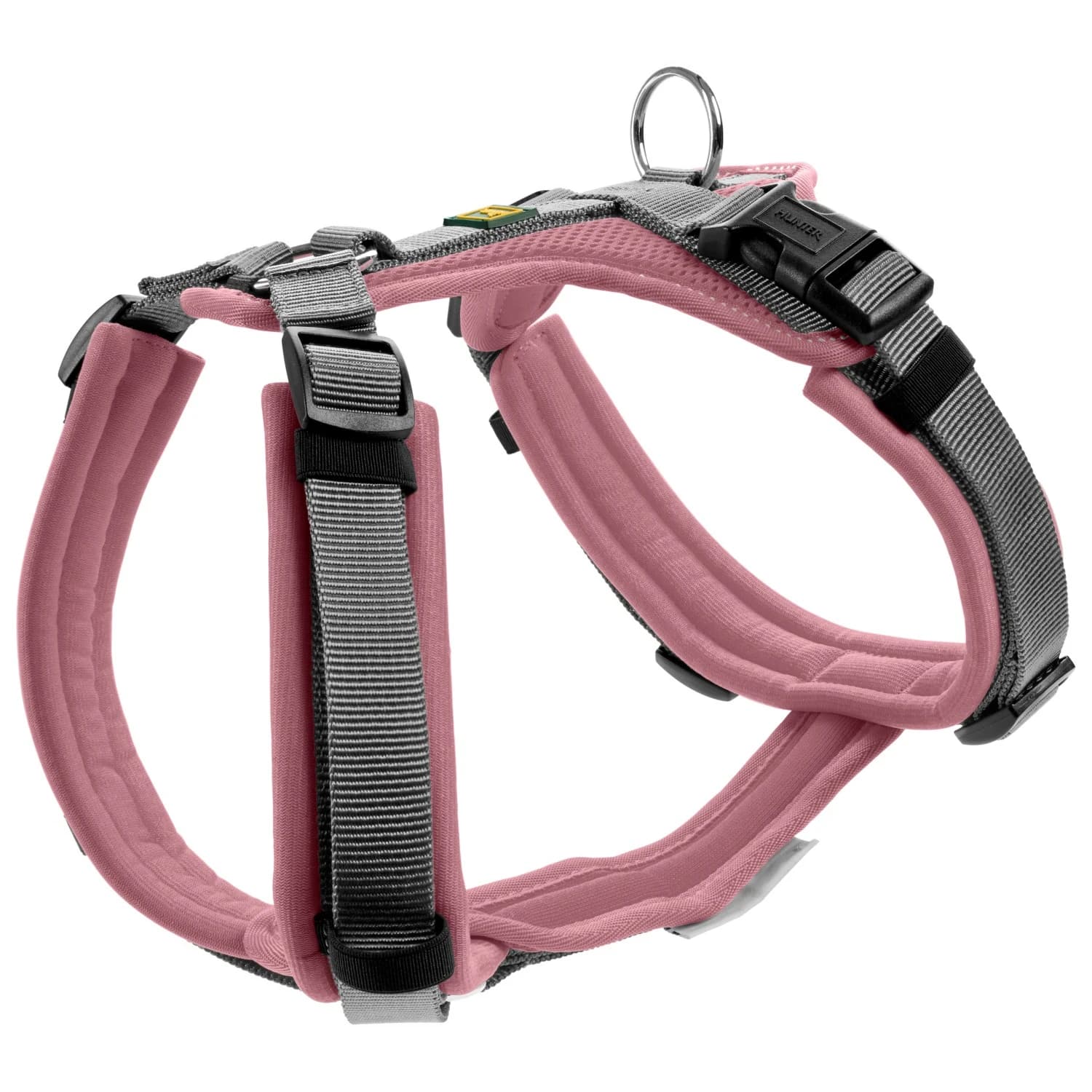 Нагръдник за куче Hunter Maldon Up Dog harness - Altrosa / Grau