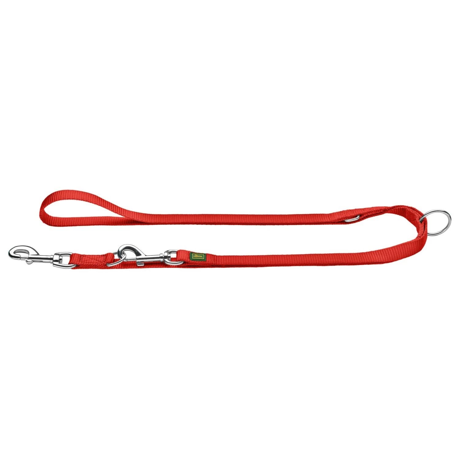 Повод за куче Hunter Adjustable Nylon V Leash Dog leash - Red