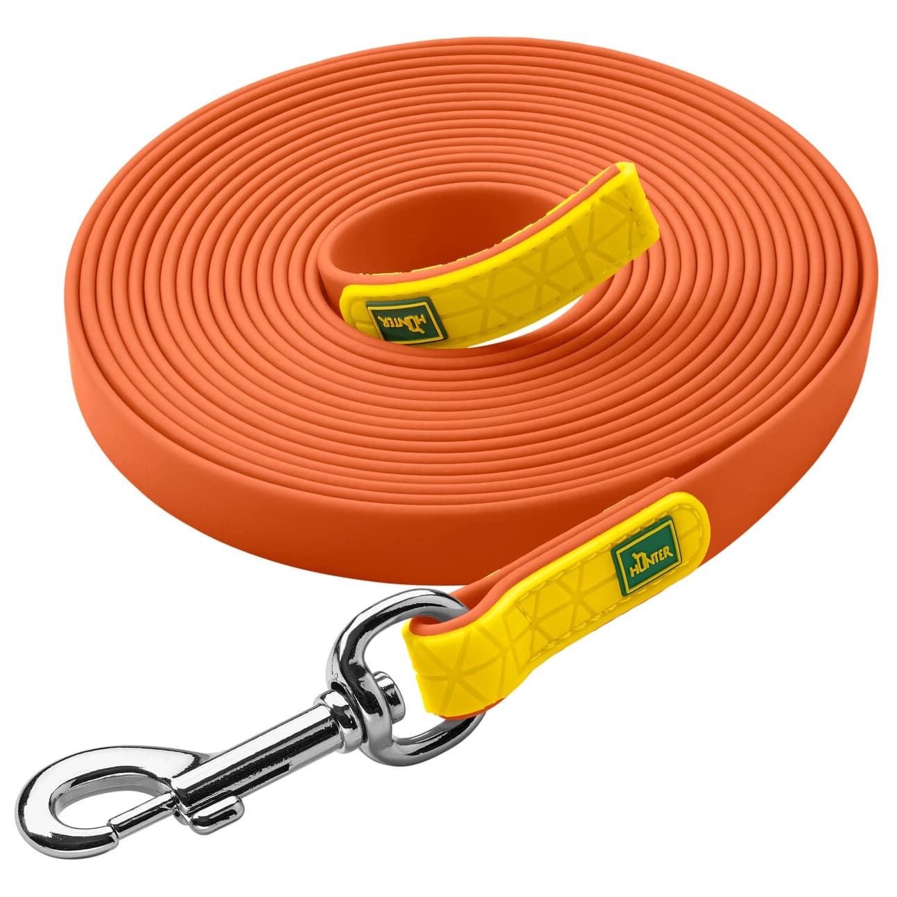 Повод за куче Hunter Convenience Retrieval Leash Dog leash - Neonorange