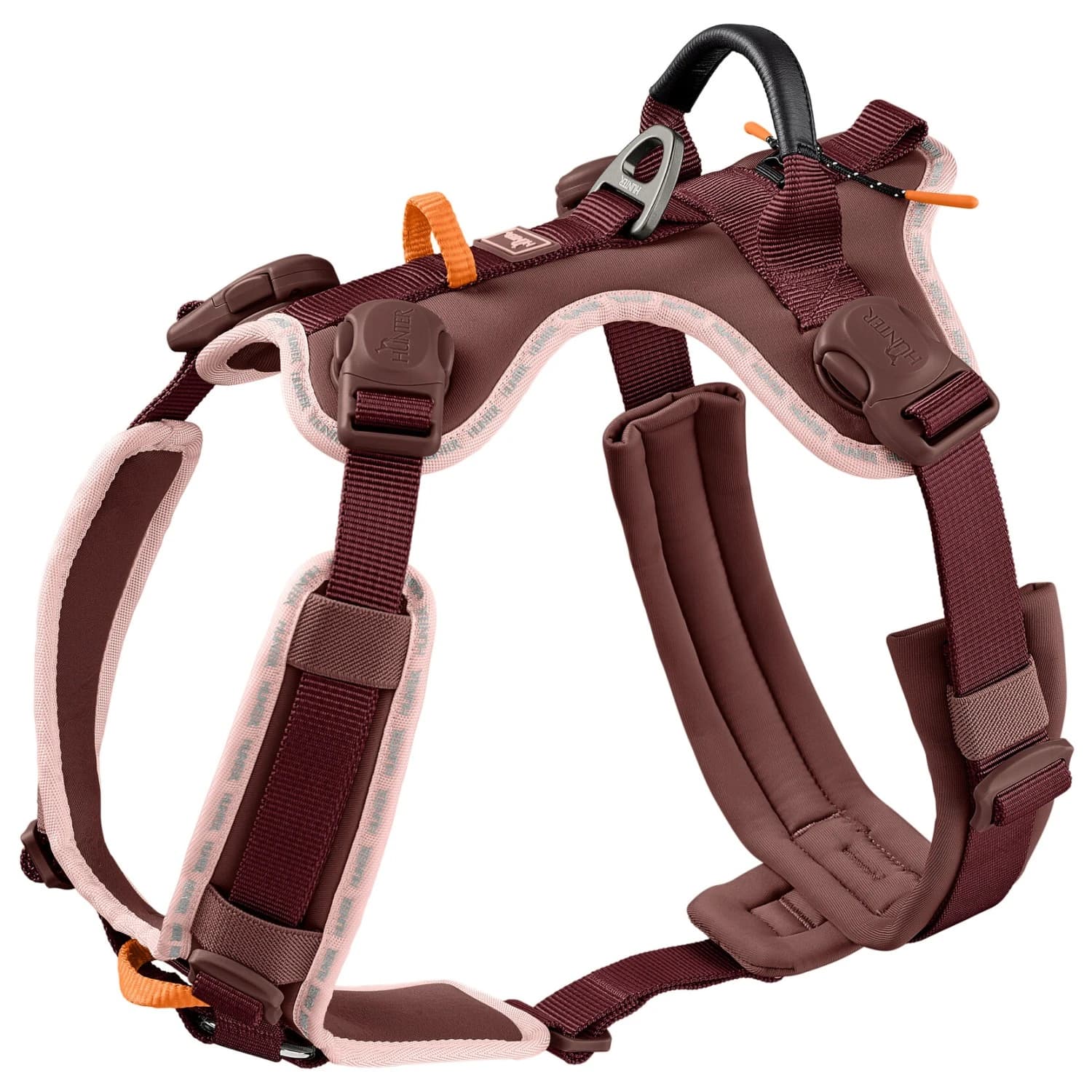 Нагръдник за куче Hunter ErgoMove Pro Dog harness - Berry