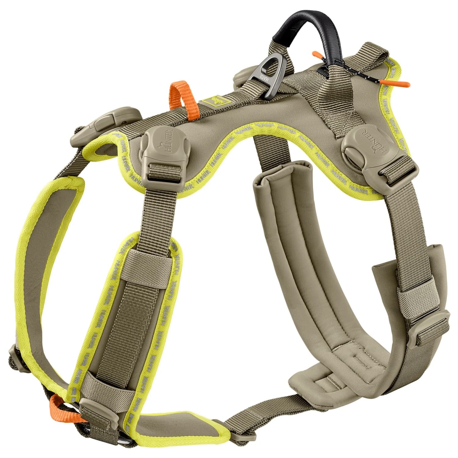 Нагръдник за куче Hunter ErgoMove Pro Dog harness - Grey Green