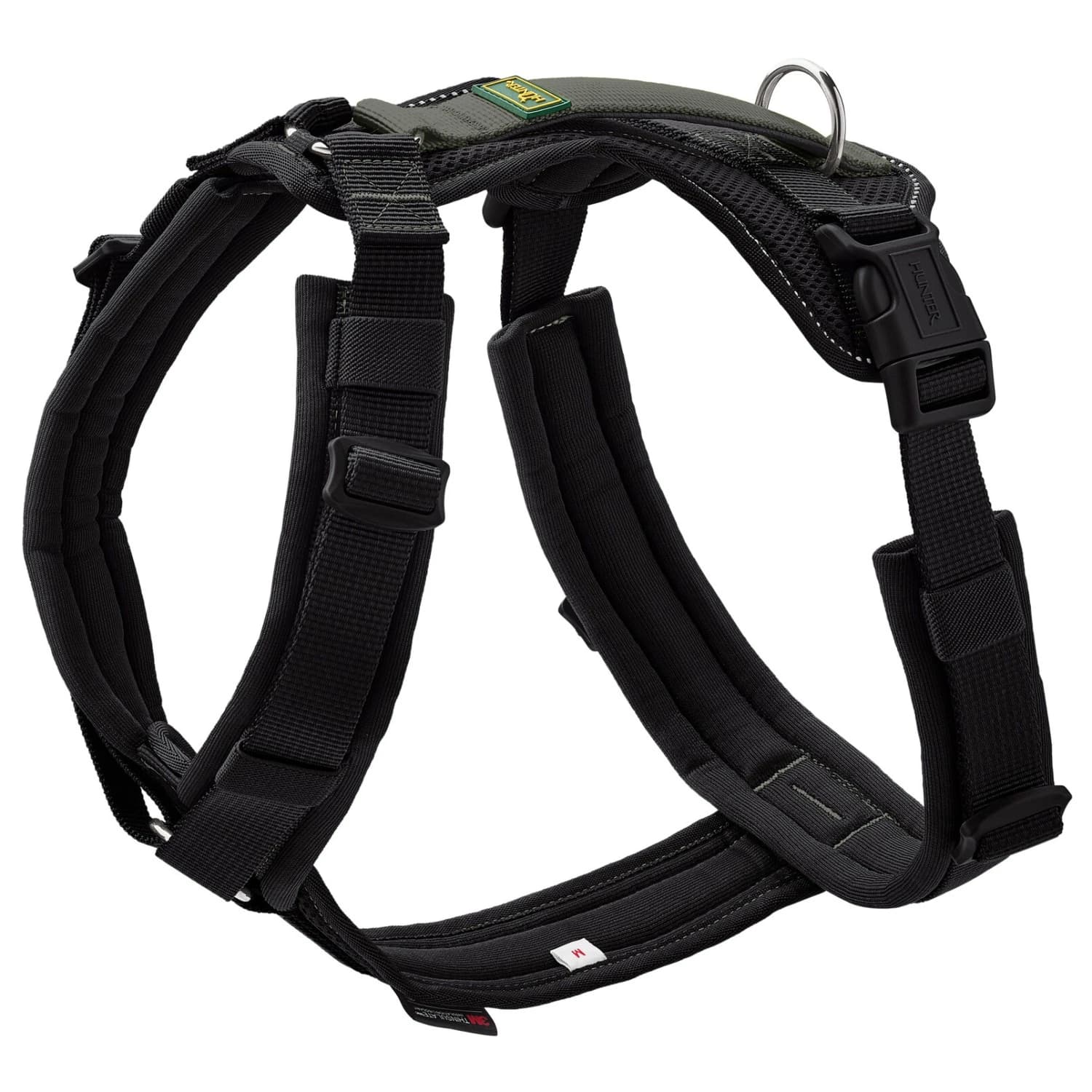 Нагръдник за куче Hunter Maldon 3.0 Dog harness - Black / Grey
