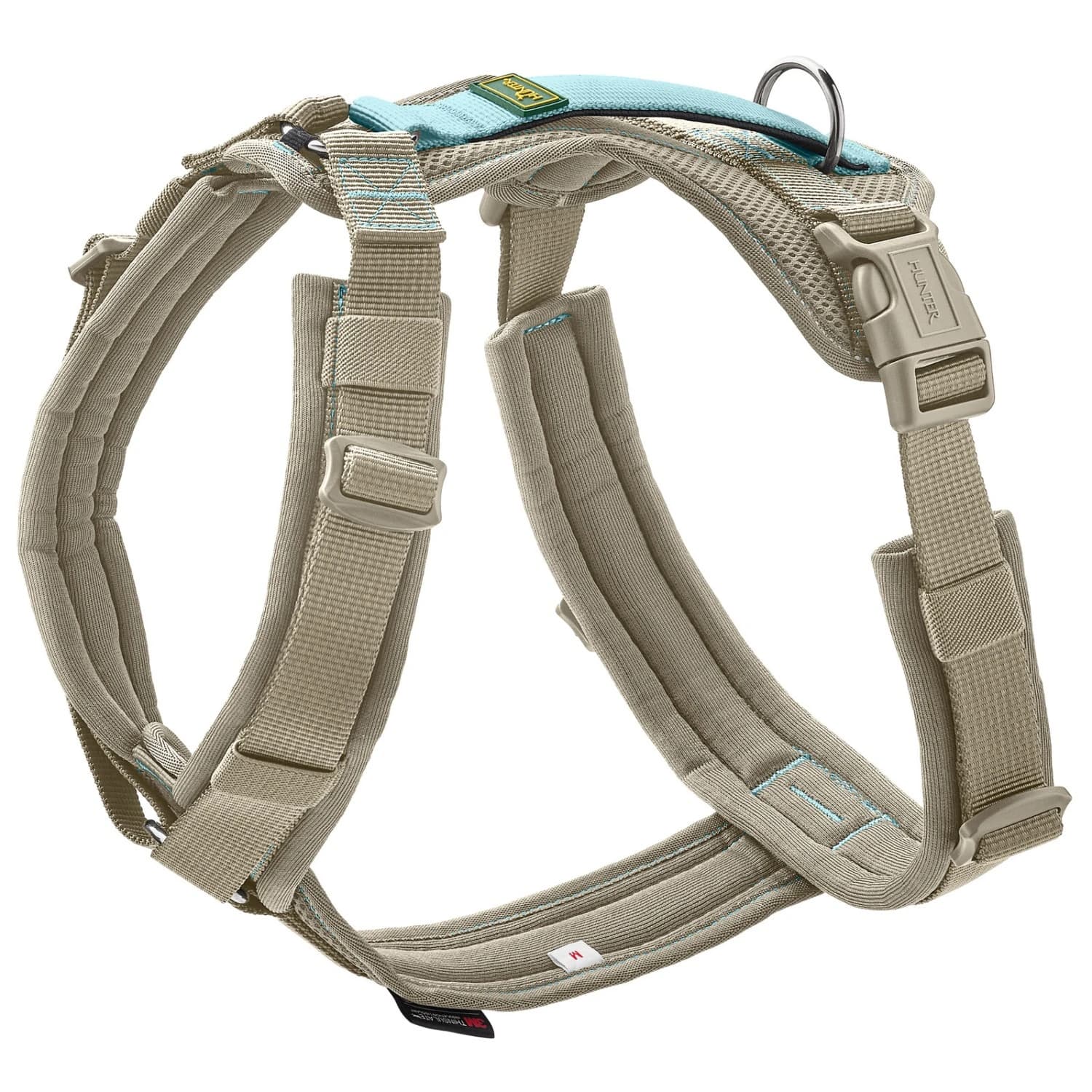 Нагръдник за куче Hunter Maldon 3.0 Dog harness - Greige / Ice Blue