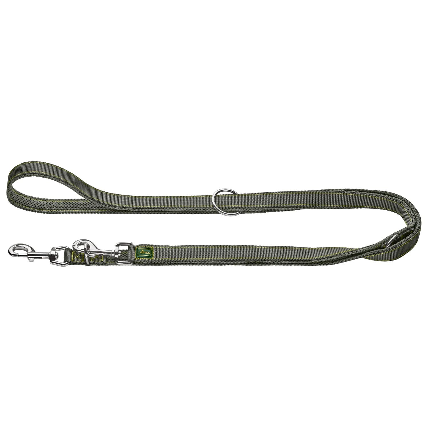 Повод за куче Hunter Verstellbare Führleine Maldon 3.0 Dog leash - Dark Grey