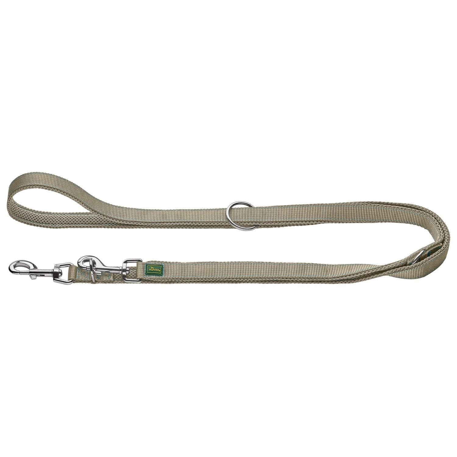 Повод за куче Hunter Verstellbare Führleine Maldon 3.0 Dog leash - Greige