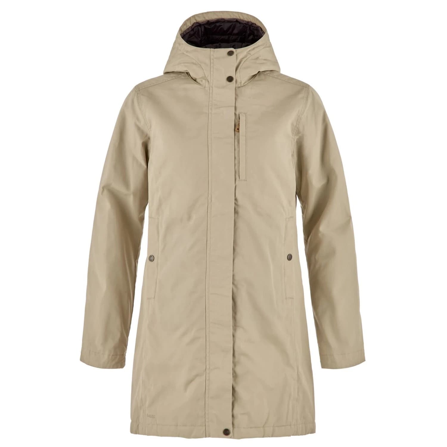 Дамско палто Fjällräven Women's Kiruna Padded Parka Coat - Fossil