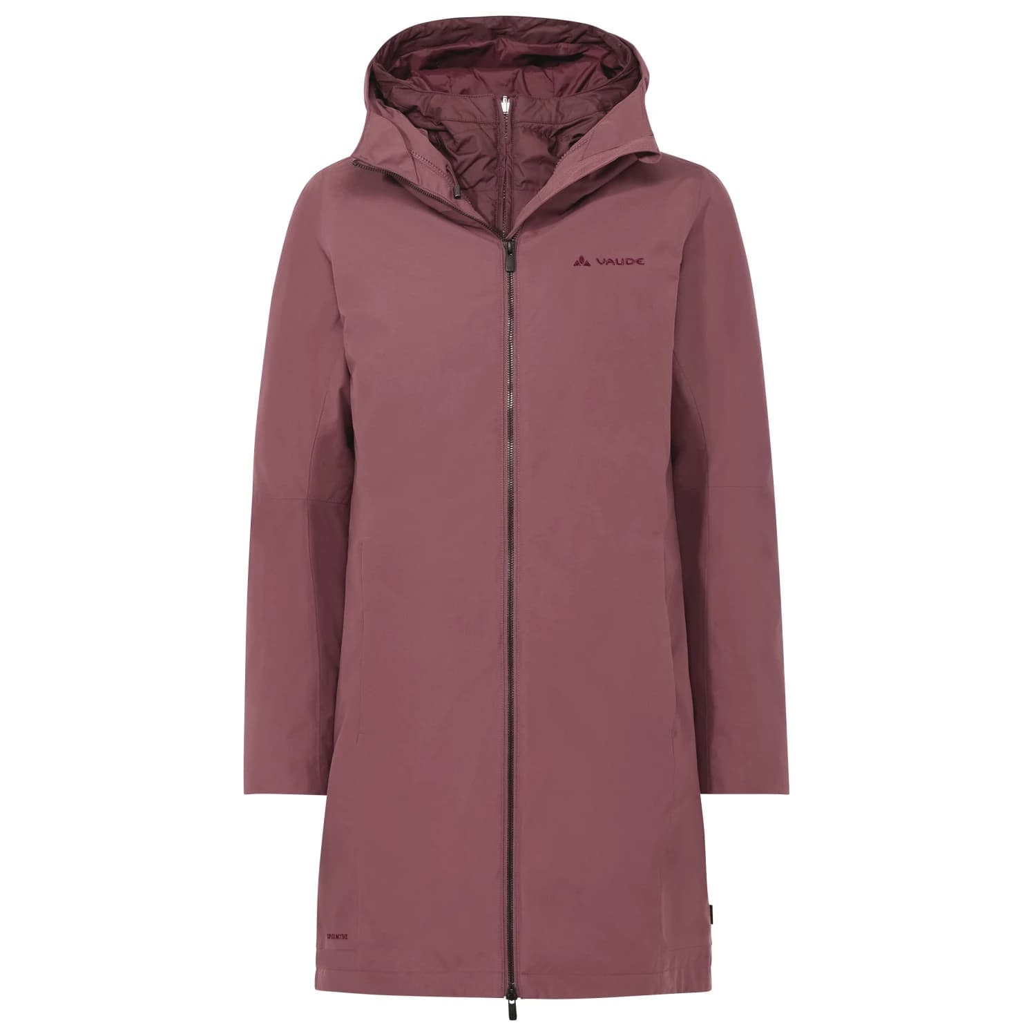 Дамско палто Vaude Women's Annecy 3in1 Coat III Coat - Ruby Dusk