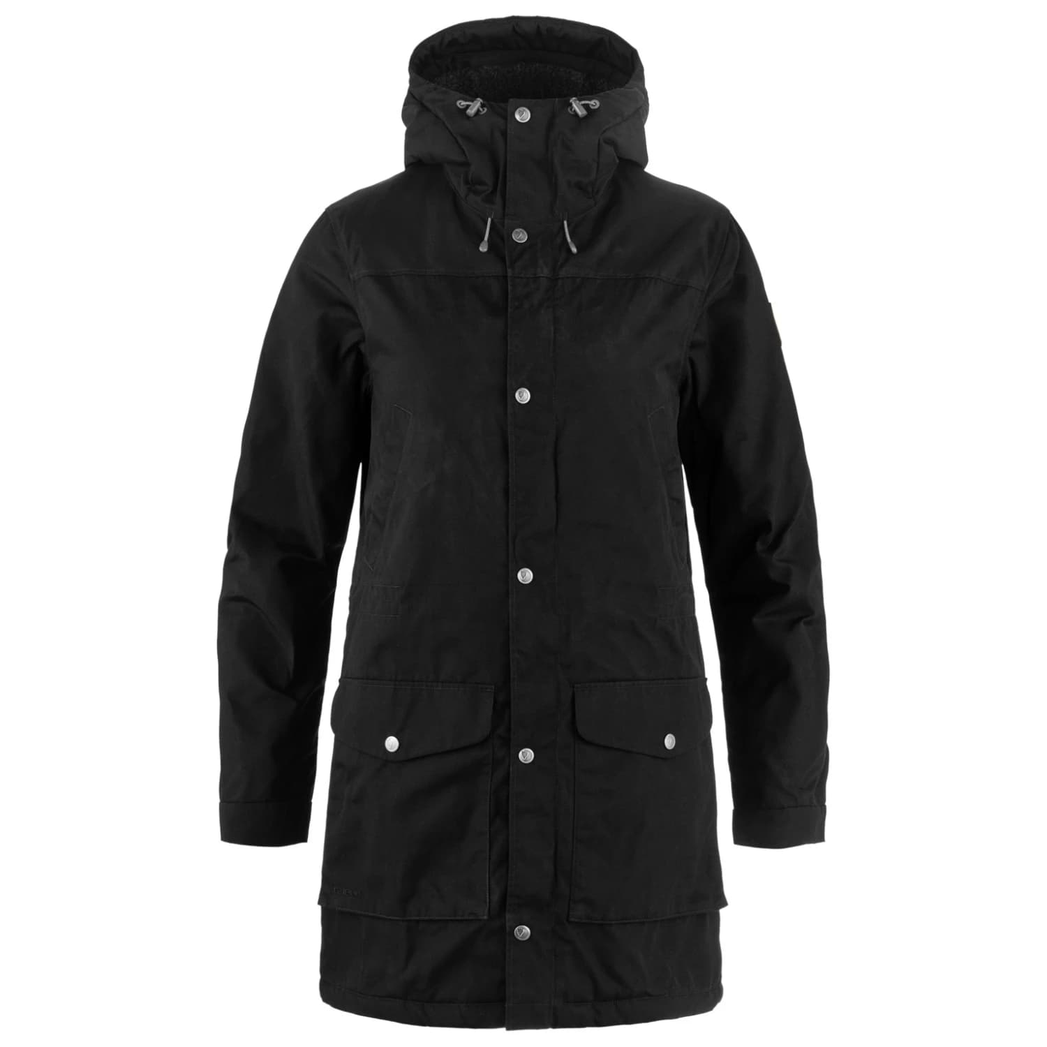 Дамско палто Fjällräven Women's Greenland Winter Parka Coat - Black