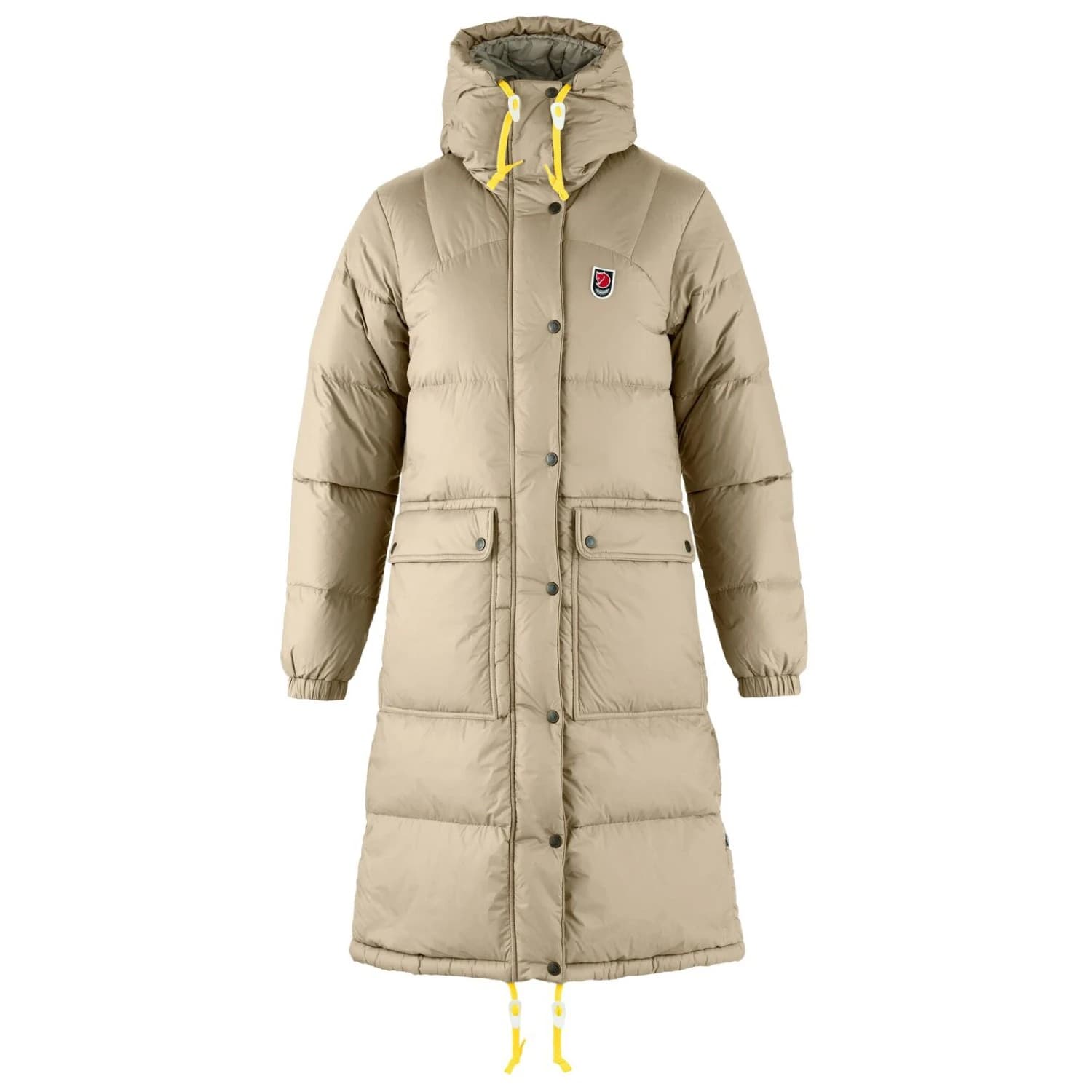 Дамско палто Fjällräven Women's Expedition Long Down Parka Down coat - Fossil