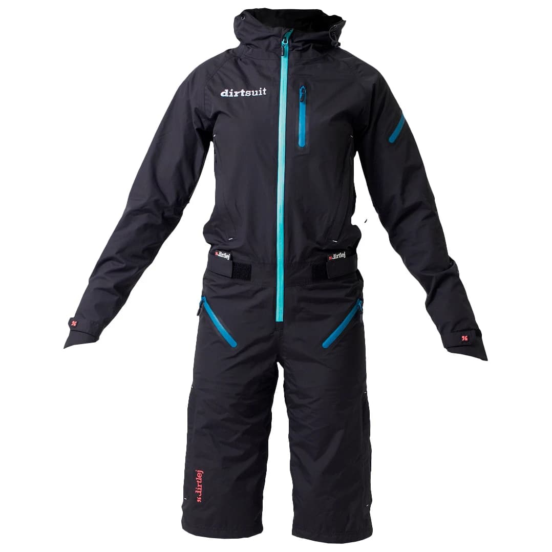 Дамски скин за колоездене dirtlej Women's Dirtsuit Pro Edition Cycling skinsuit - Black / Mint