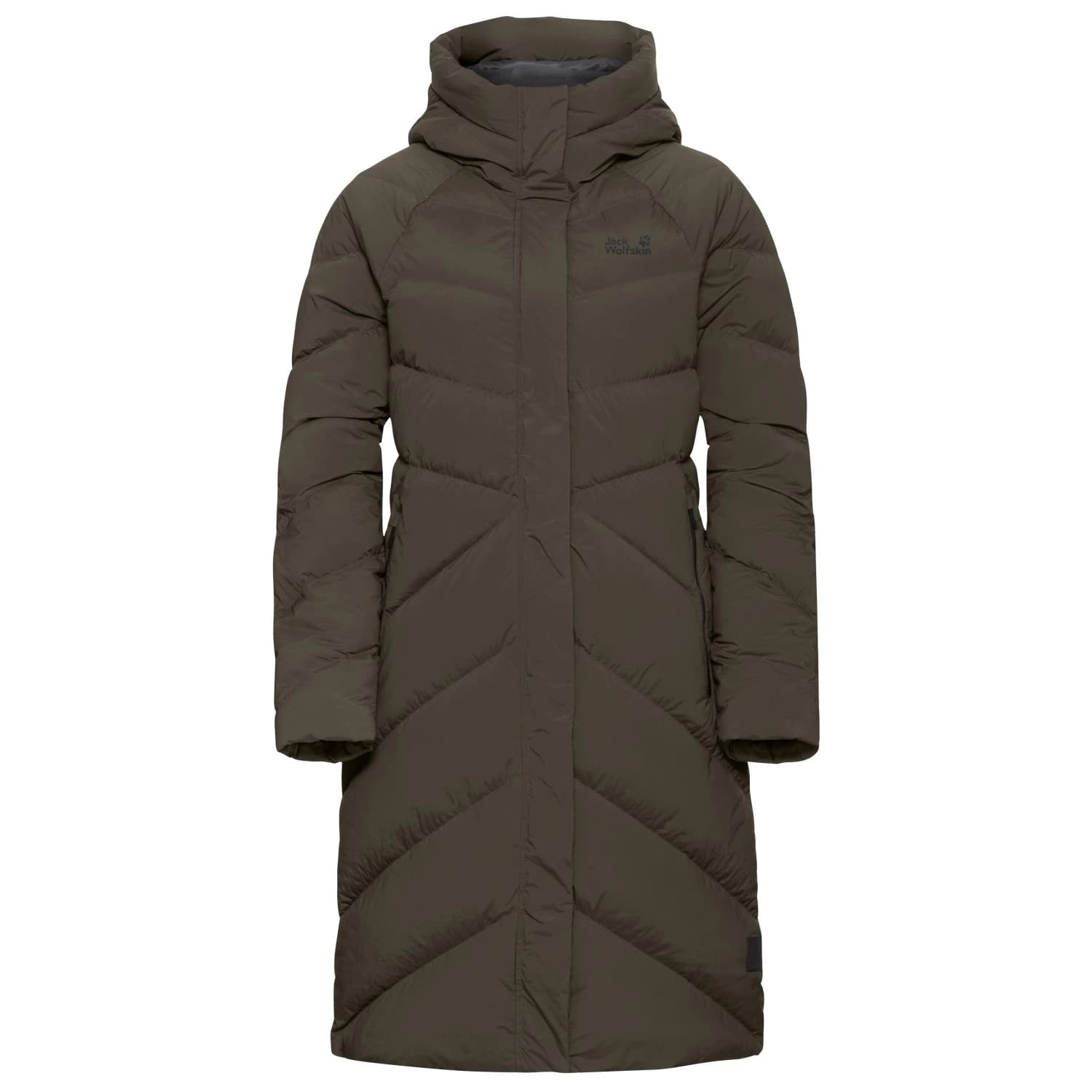 Палто Jack Wolfskin Women's Marienplatz Coat - Obsidian Moss