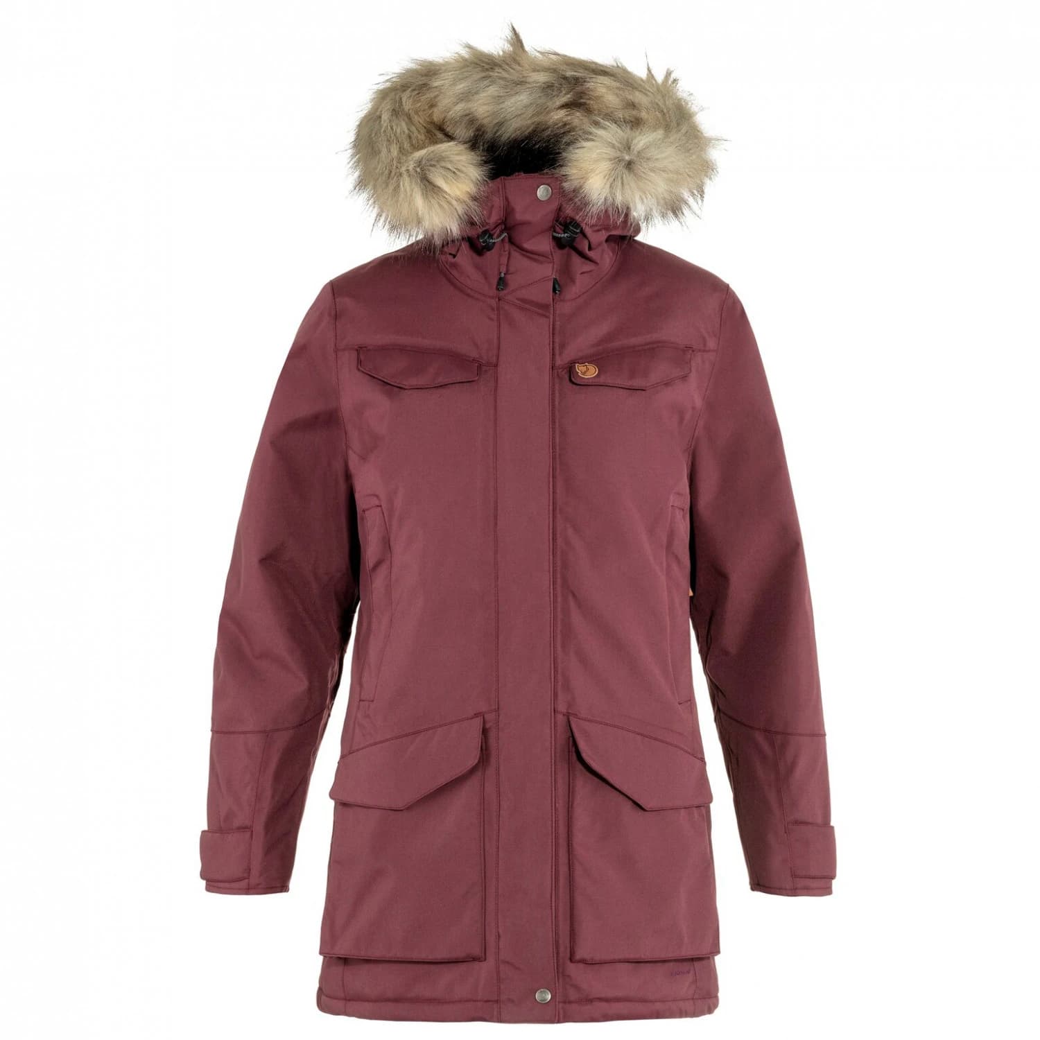 Дамско палто Fjällräven Women's Nuuk Parka Coat - Port