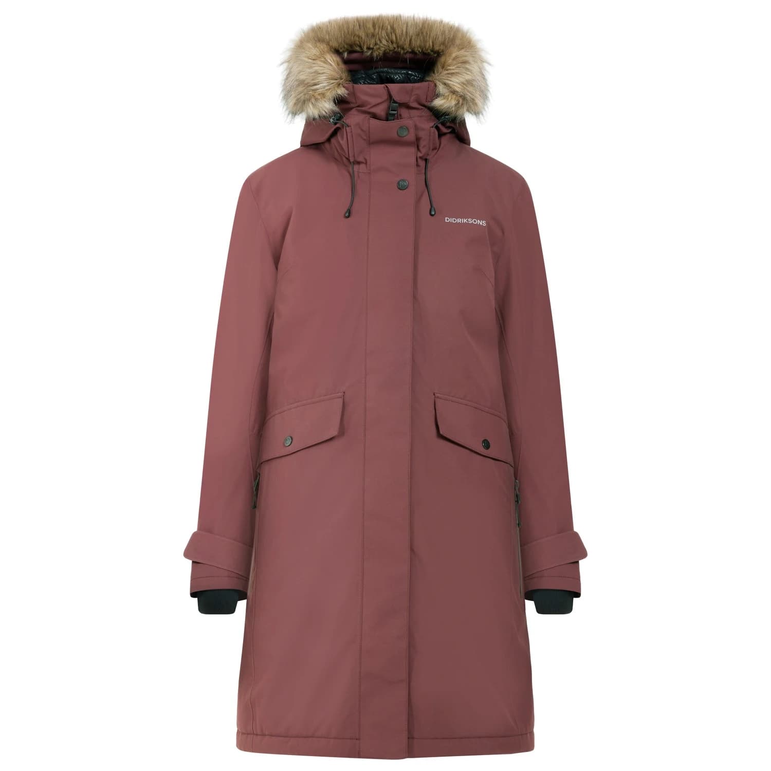 Дамско палто Didriksons Women's Erika Parka 3 Coat - Old Rust