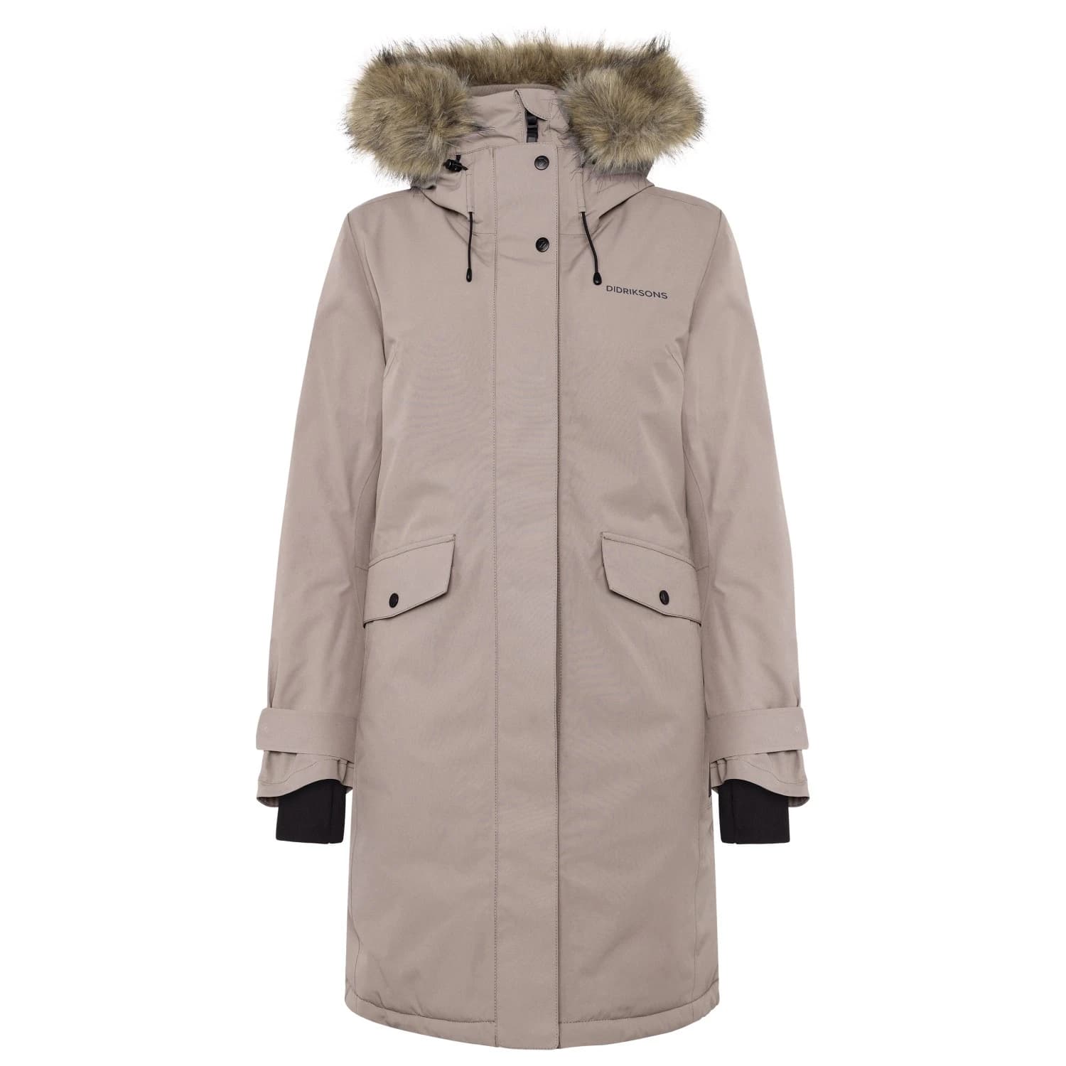 Палто Didriksons Women's Erika Parka 3 Coat - Ash Brown