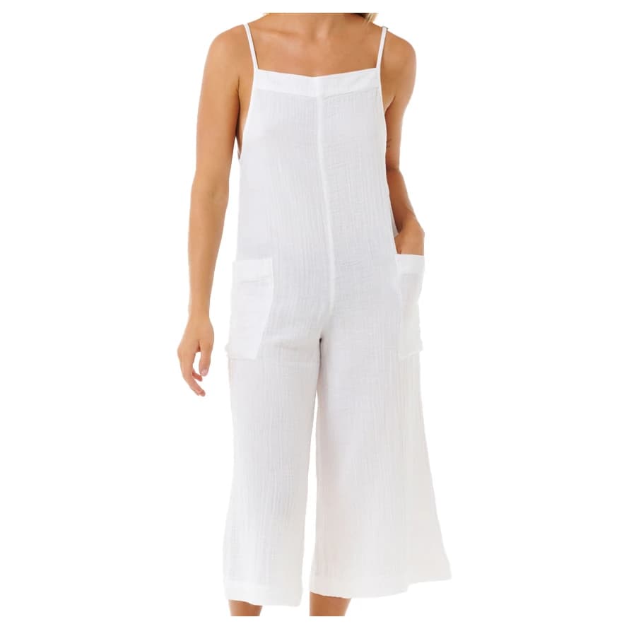 Дамски гащеризон Rip Curl Women's Premium Surf Jumpsuit - White